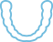 Animated clear aligner tray icon