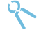 Animated tooth extraction tool icon