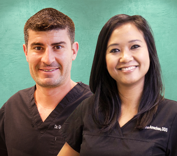 Dallas Texas dentists Gustavo Arrechea D D S and Aom Arrechea D D S