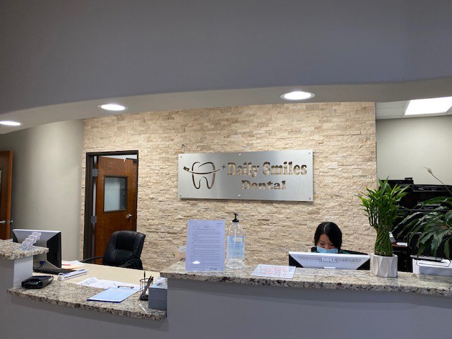 front desk and staff
