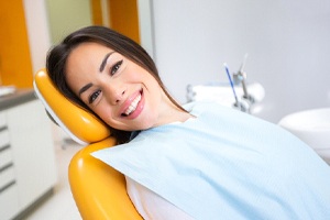 happy dental patient